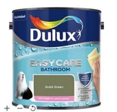 DULUX EASYCARE BATHROOM SOFT SHEEN GUILD GREEN 2.5L